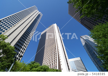 新宿の超高層ビル 5416595