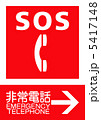 非常電話へのサイン 5417148
