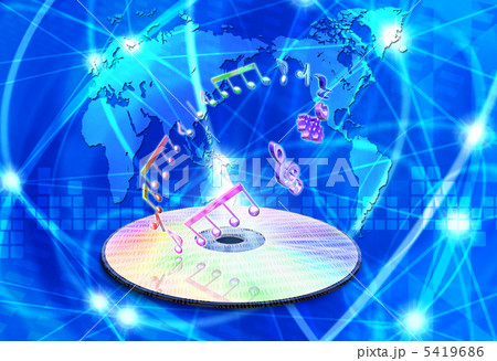 CDR・DVDに世界の音楽データを書き込む 5419686