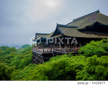 無人の清水寺 5420077