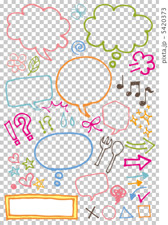 吹き出し 5420373