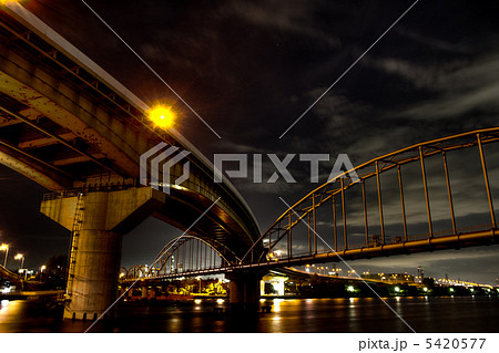 夜景-橋 5420577