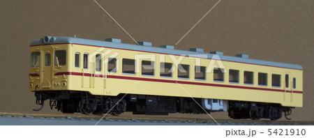旧国鉄時代にあったような気動車の模型 5421910