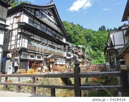 銀山温泉の古勢起屋別館（山形県尾花沢市） 5428426