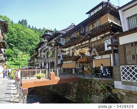 銀山温泉の旅館永澤平八(山形県尾花沢市) 銀山温泉の旅館永澤平八(山形県尾花沢市) 5428429