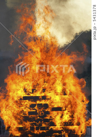 天神祭、かがり火 天神祭、かがり火 5431378