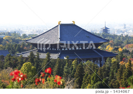 東大寺と興福寺 5434067