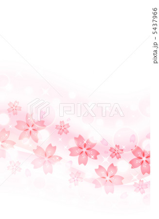 キラキラの桜のイラスト素材