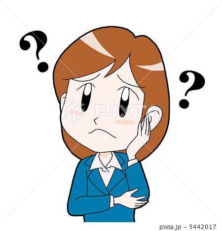 ビジネスウーマン　悩む 5442017