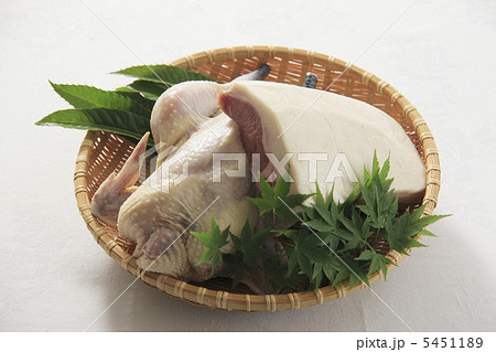鶏肉とイノシシの肉 5451189