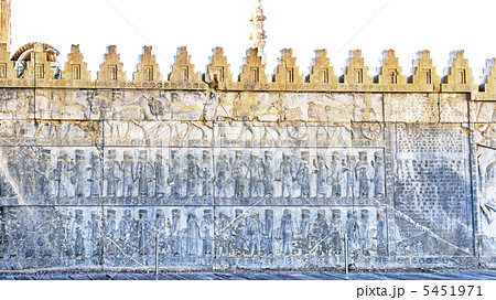 イランの世界遺産(ペルセポリス、彫刻) 5451971