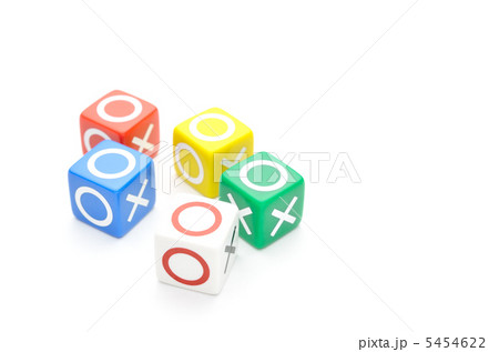 さいころ　マル　バツ 5454622