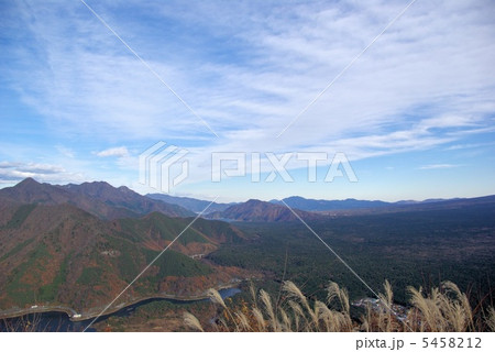 精進湖パノラマ台より 5458212