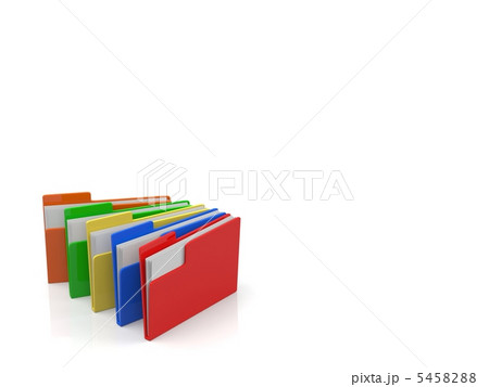 カラフルなフォルダ 5458288