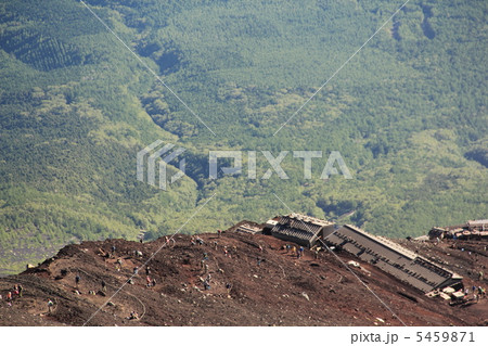 富士登山吉田ルート登山道 5459871