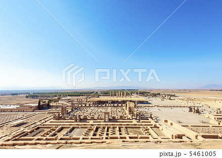 イランの世界遺産(ペルセポリスの全景) 5461005