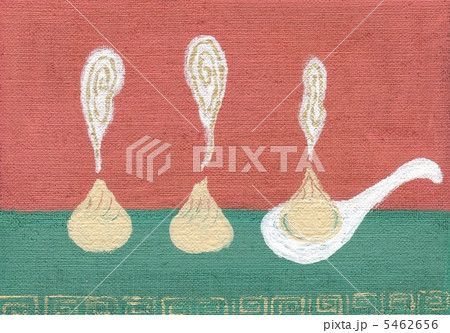 小龍包のイラスト素材