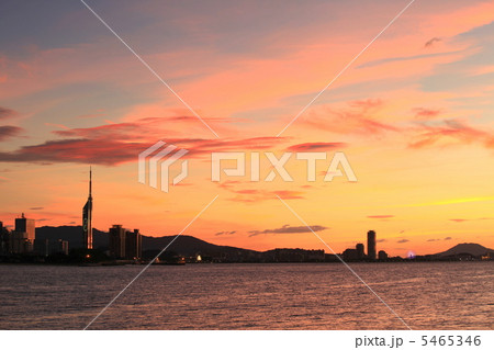 ももちの夕暮れ ももちの夕暮れ 5465346