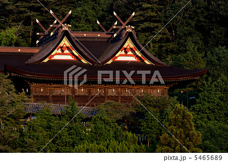 夕映えの吉備津神社 夕映えの吉備津神社 5465689