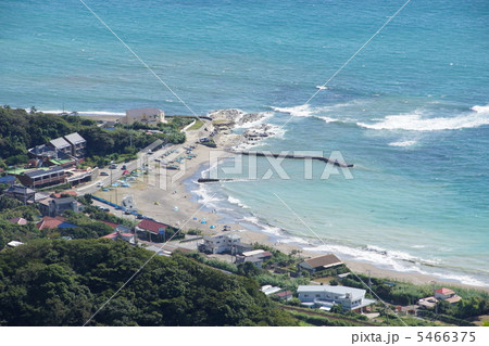 鋸山から見た元名海水浴場 鋸山から見た元名海水浴場 5466375
