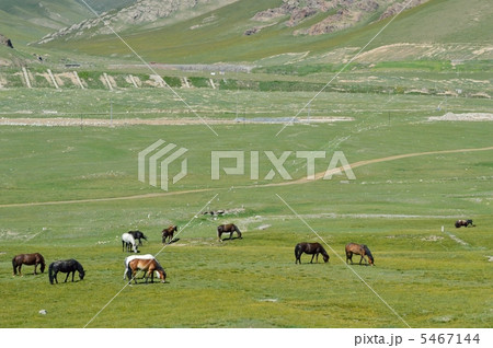 中国・新疆ウイグル自治区 天山山脈 南疆鉄道の車窓 中国・新疆ウイグル自治区 天山山脈 南疆鉄道の車窓 5467144