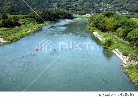 肱川とカヌー 5468668