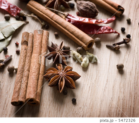 Various Spices Background 5472326