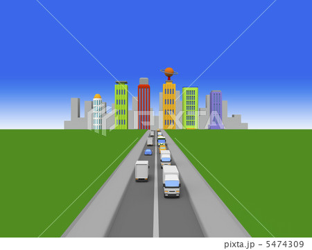 都市　幹線道路 5474309