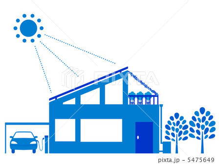 エコハウス ブルー 5475649