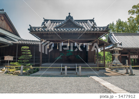 阿智神社 神楽殿と能舞台 阿智神社 神楽殿と能舞台 5477912