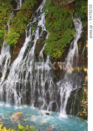 北海道美瑛　白ひげの滝 5479210