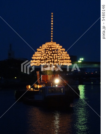 名古屋堀川祭りのまきわら船 5480146