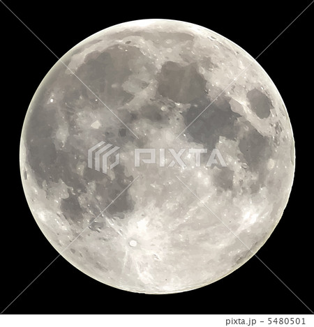 満月（黒バック） 5480501