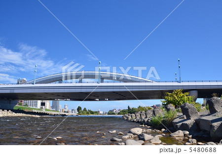 札幌豊平川幌平橋 札幌豊平川幌平橋 5480688