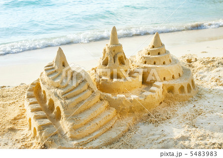 Sand Castle on the Beach 5483983