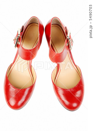 Fashionable women's red shoes 5490703