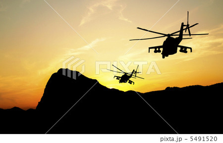 Helicopter silhouettes 5491520