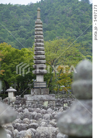 化野念仏寺の石塔 5497173