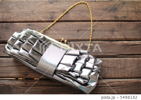 シルバーのパーティーバッグ レディースバッグ シルバーのパーティーバッグ レディースバッグ 5498182