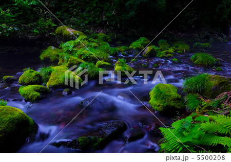 元滝川, 鳥海国定公園, 秋田県 元滝川, 鳥海国定公園, 秋田県 5500208