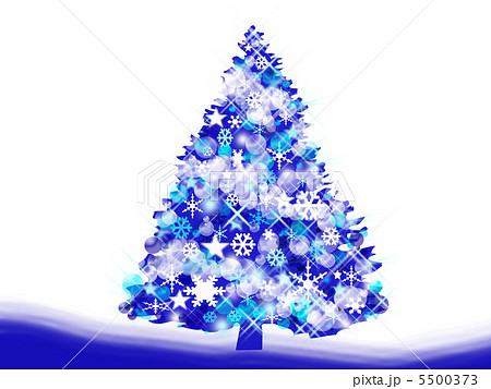 クリスマスツリーのイラスト素材 5500373 Pixta
