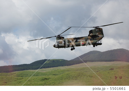 陸上自衛隊　総合火力演習　2012　CH-47チヌーク 5501661