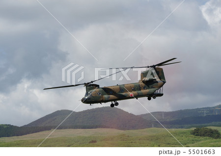 陸上自衛隊　総合火力演習　2012　CH-47チヌーク 5501663