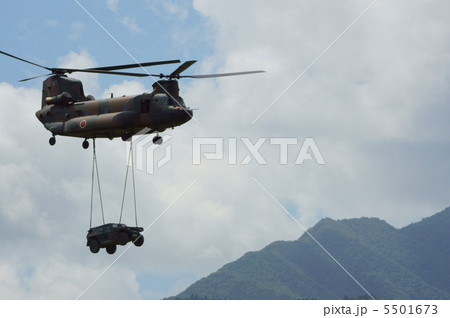陸上自衛隊　総合火力演習　2012　CH-47チヌーク 5501673