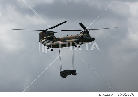 陸上自衛隊　総合火力演習　2012　CH-47チヌーク 5501676