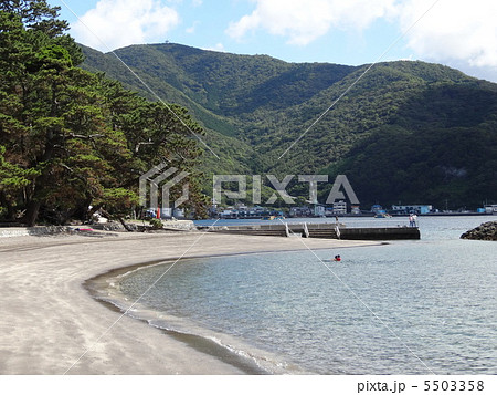 西伊豆　御浜海水浴場　小舟ヶ浜 5503358