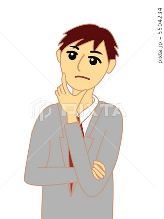 考える　サラリーマン 5504234