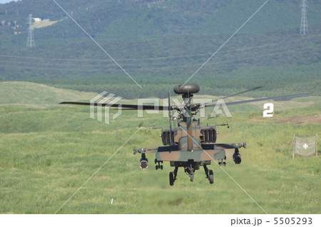 AH-64D アパッチ　総合火力演習　2012　 5505293
