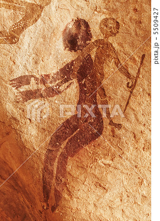Rock paintings of Tassili N'Ajjer, Algeria 5509427