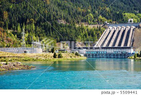 Hydroelectric dam, New Zealand Hydroelectric dam, New Zealand 5509441